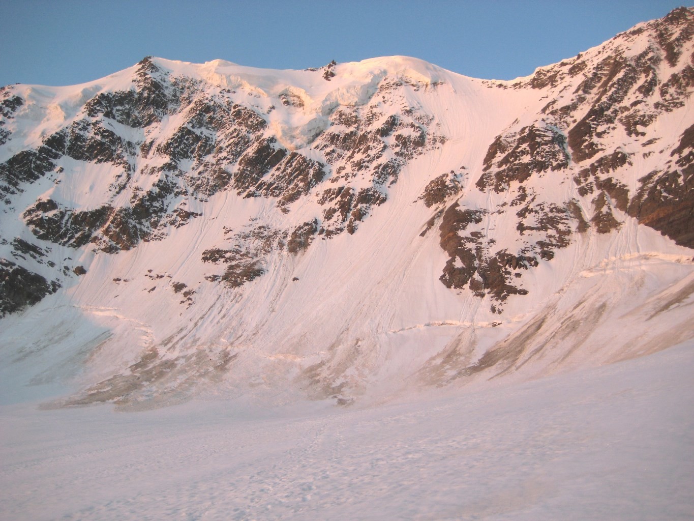 Face NE du Fletschhorn