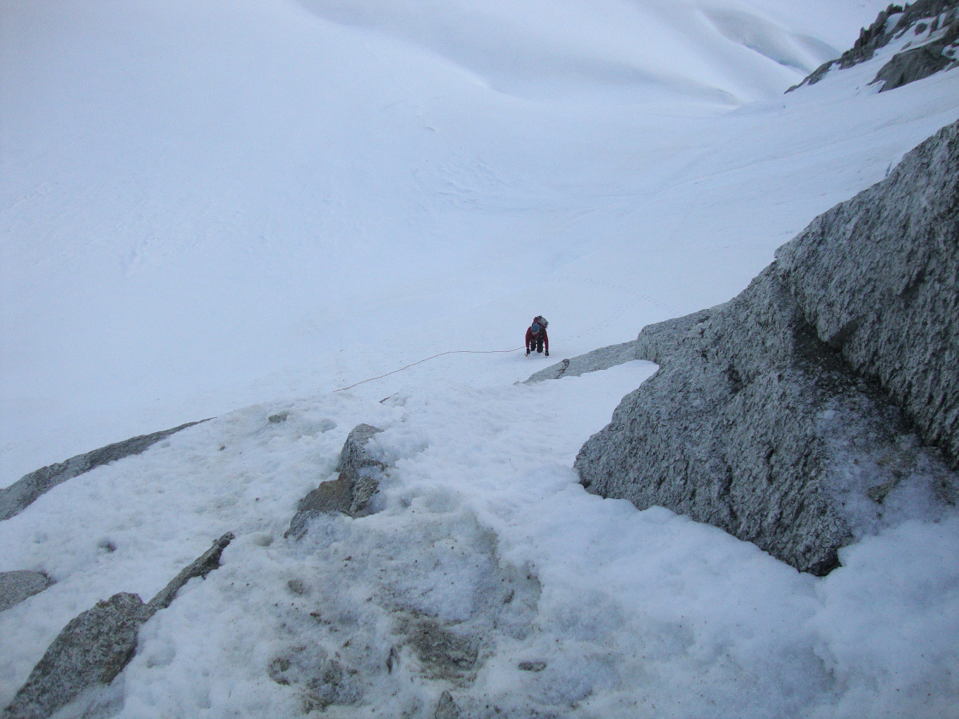 Montée chardonnet attaque