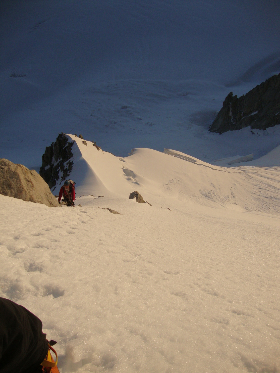 Montée chardonnet fin première pente