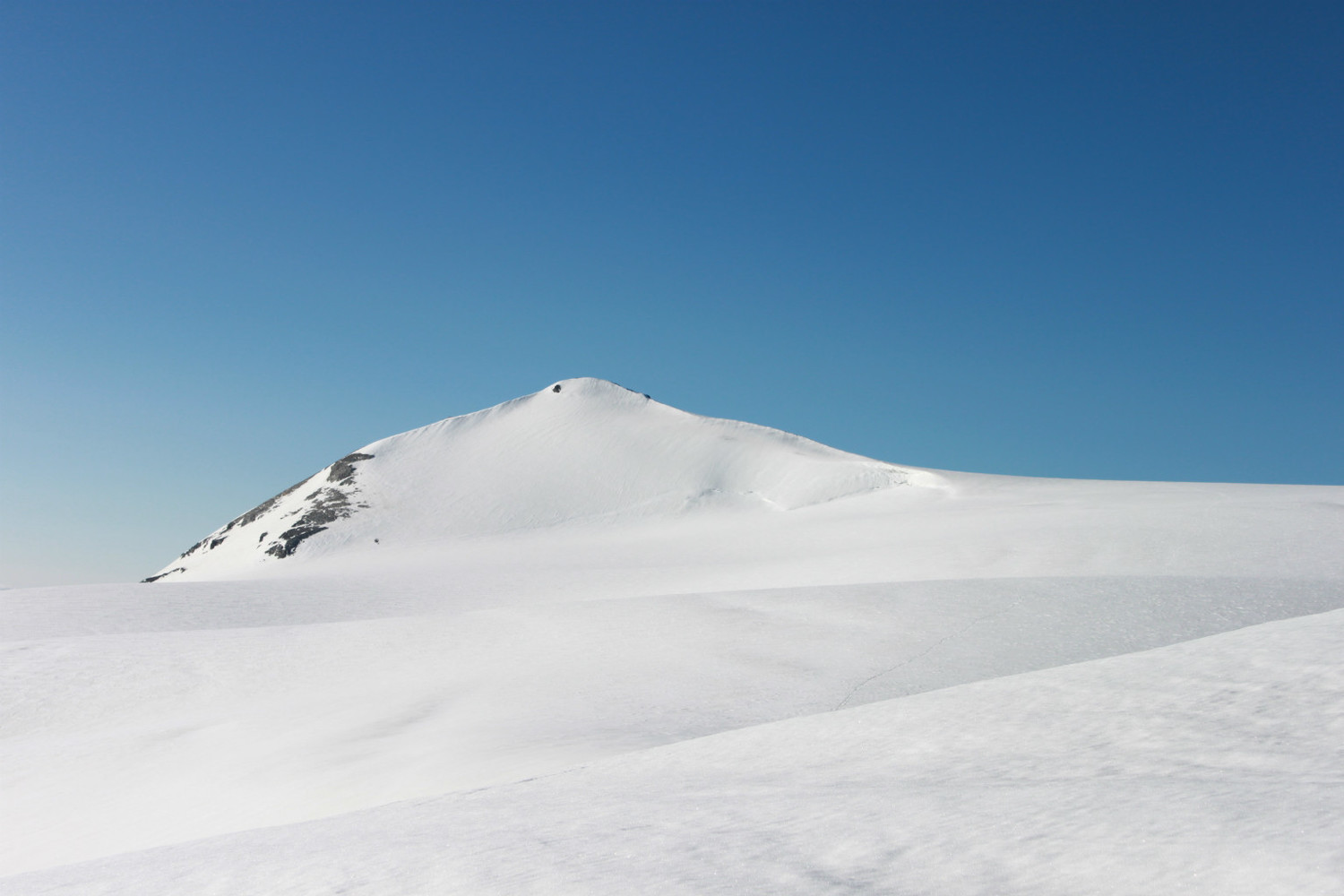 Glaciers de la Vanoise, vue sur le Dôme
