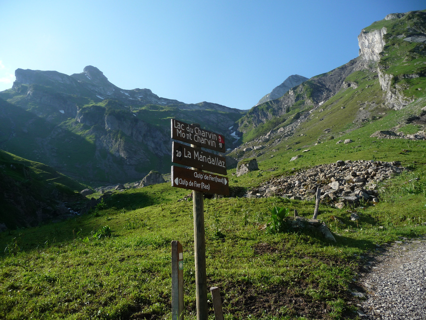 dans les alpages