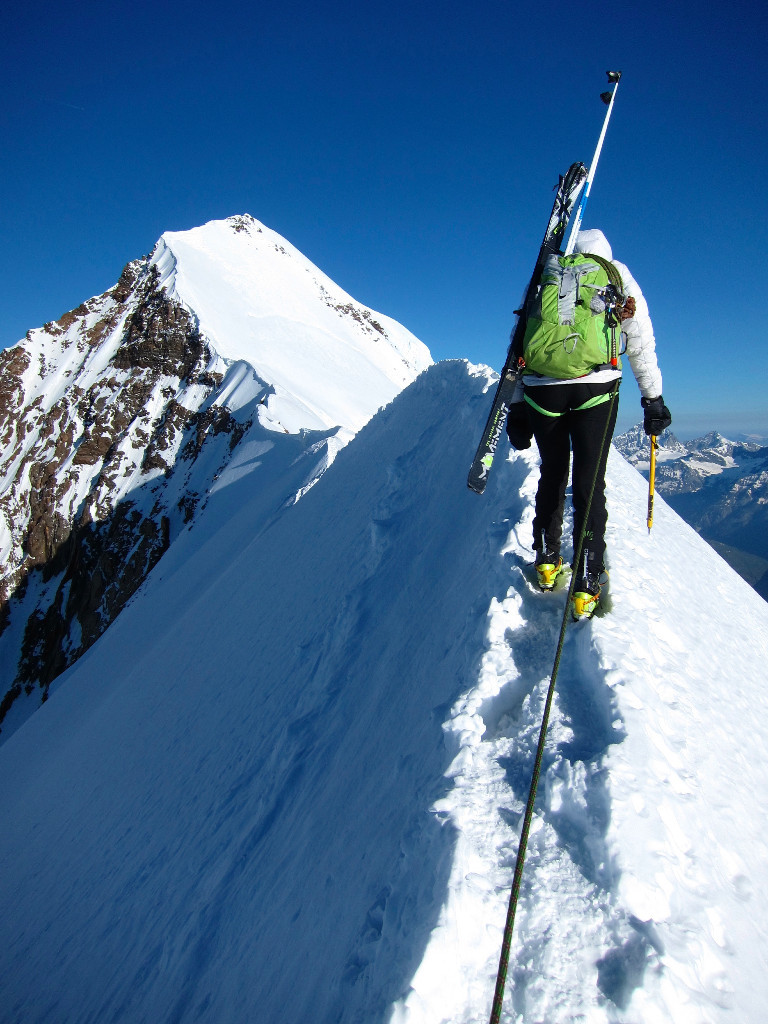 Verso il Lyskamm Orientale