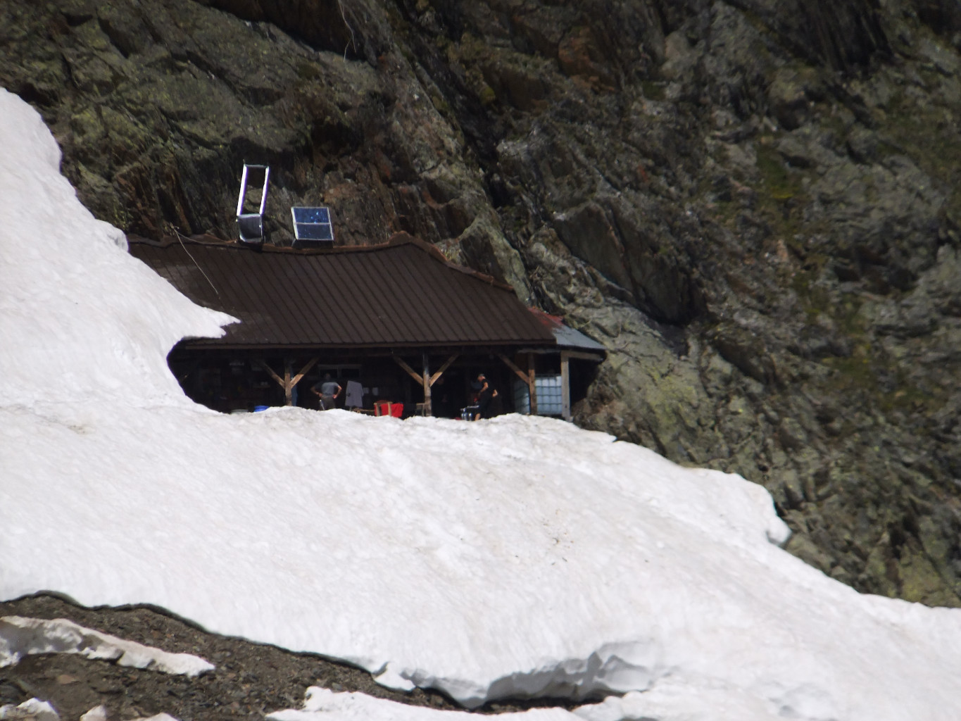 refuge de plan glacier