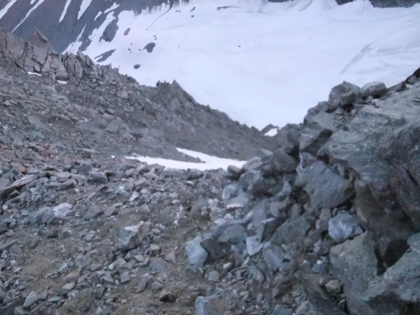 Sortie du couloir d'attaque