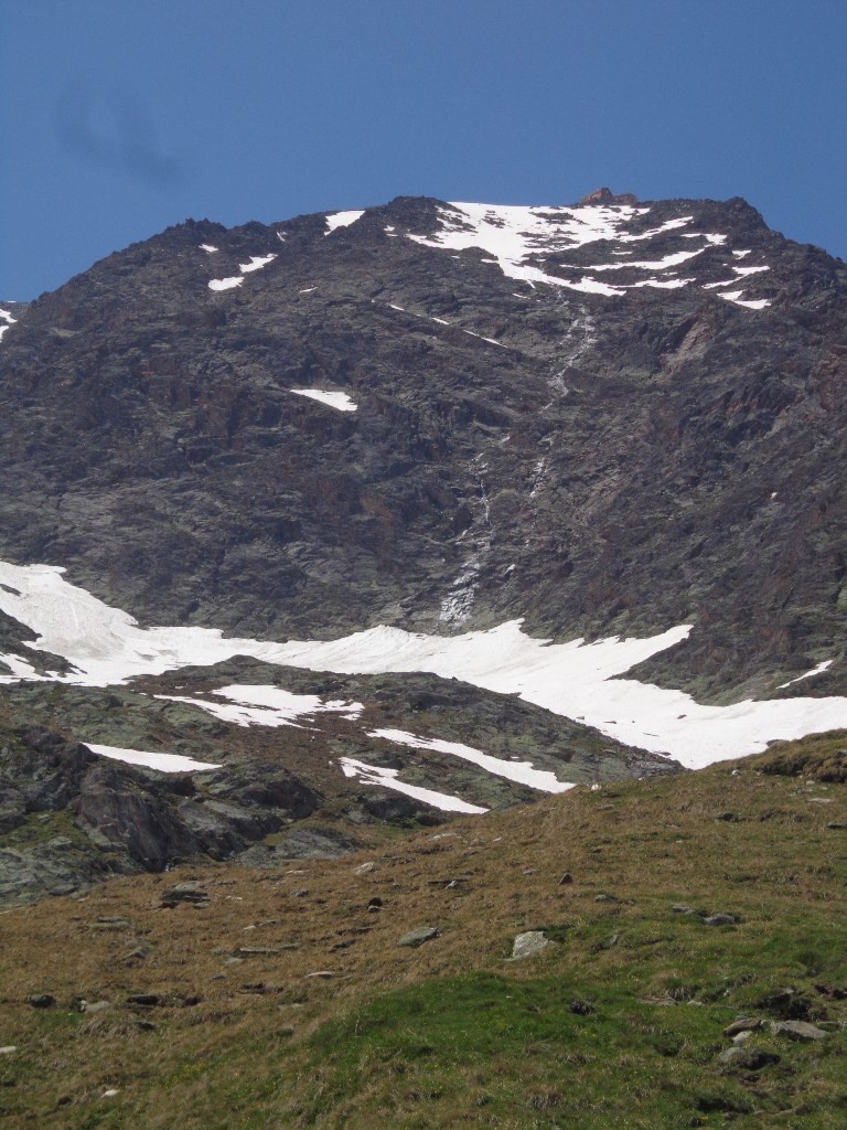 Montée direction la cabane