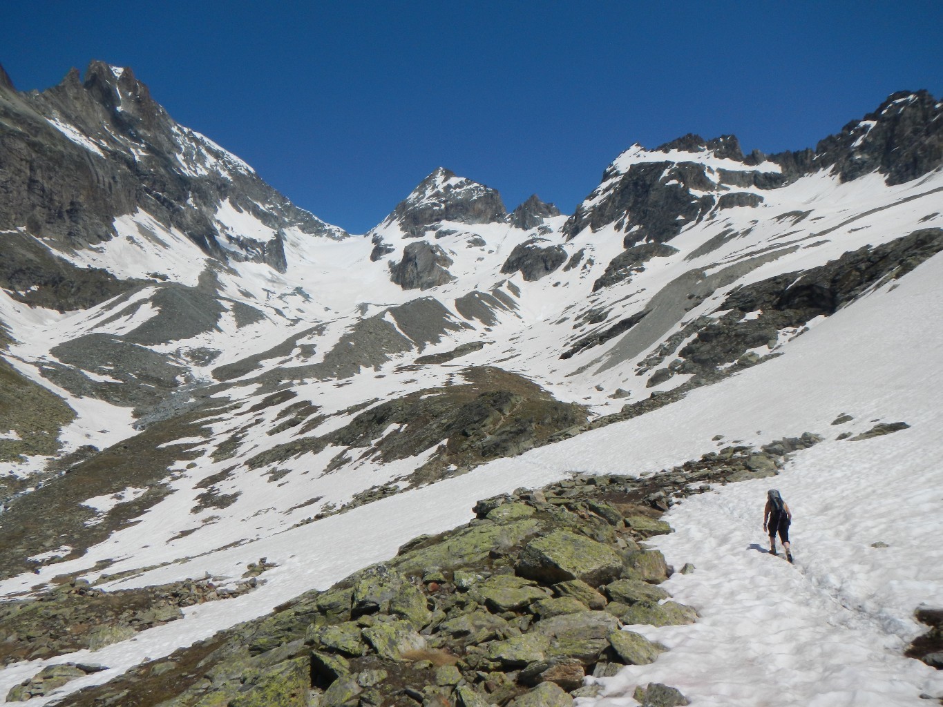 Montée à la cabane Berthol