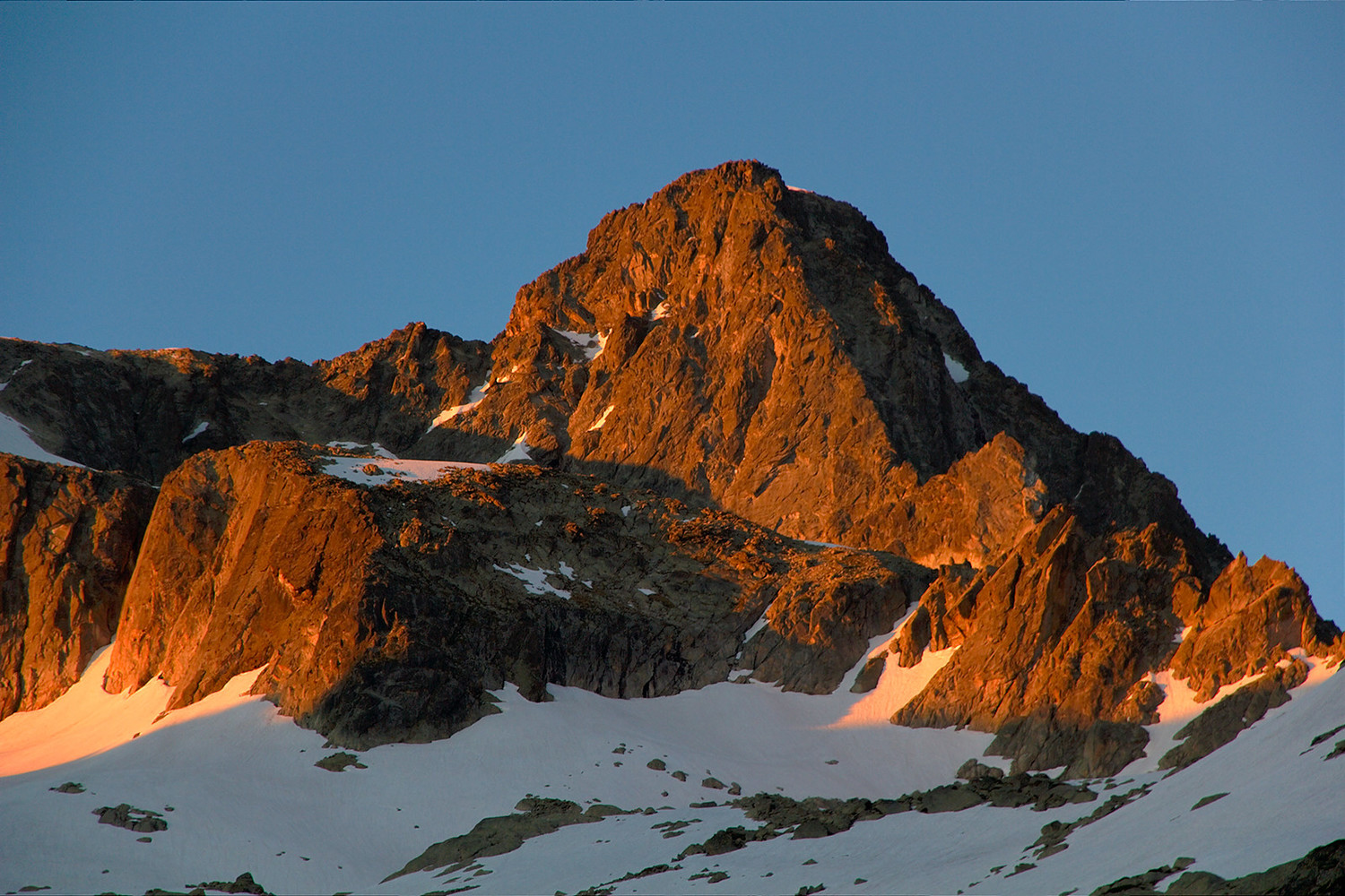 Balaïtous depuis la brèche de la Garenère