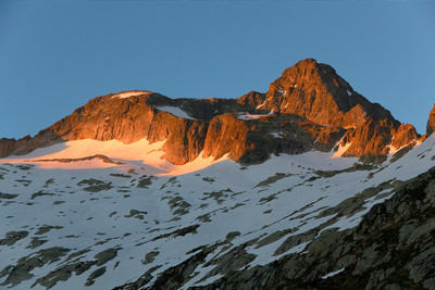 Balaïtous depuis la brèche de la Garenère Balaïtous depuis la brèche de la Garenère