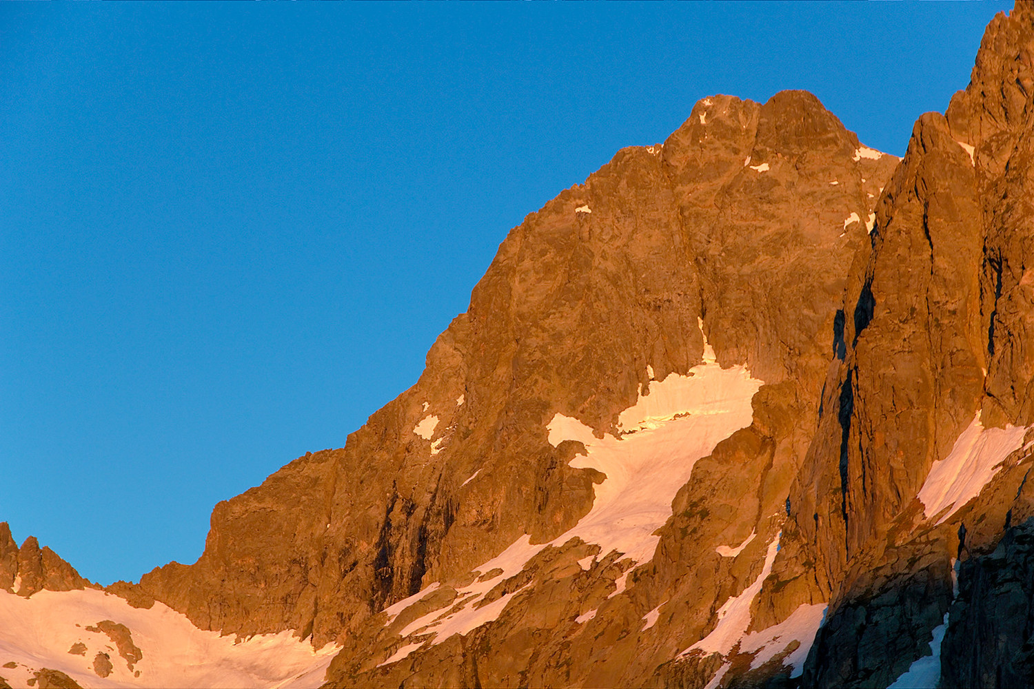 Palas depuis la brèche de la Garenère