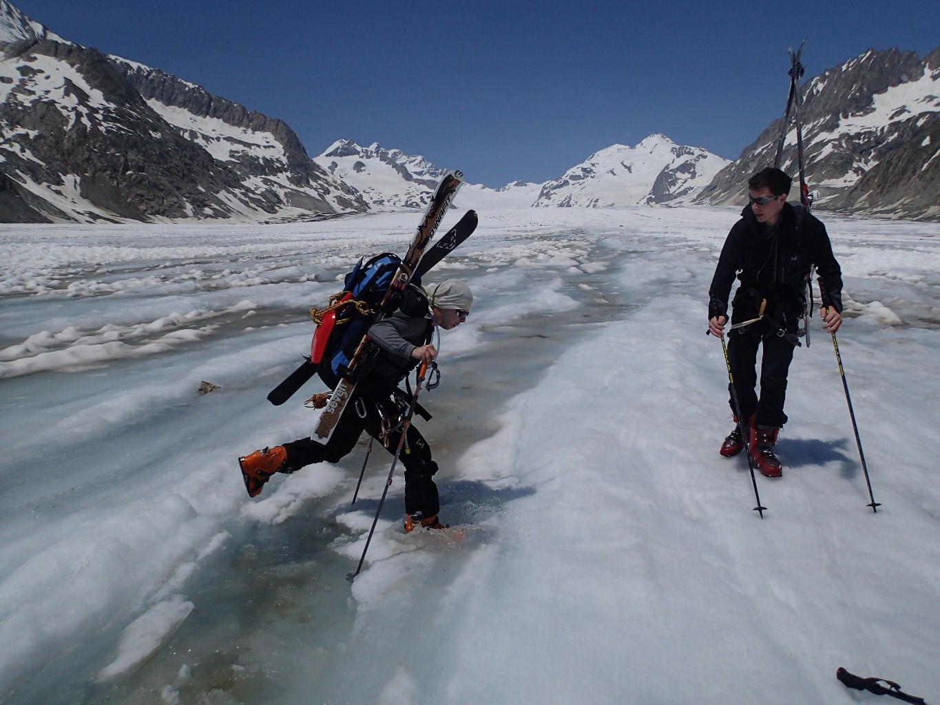 The Aletsch is a difficult place right now