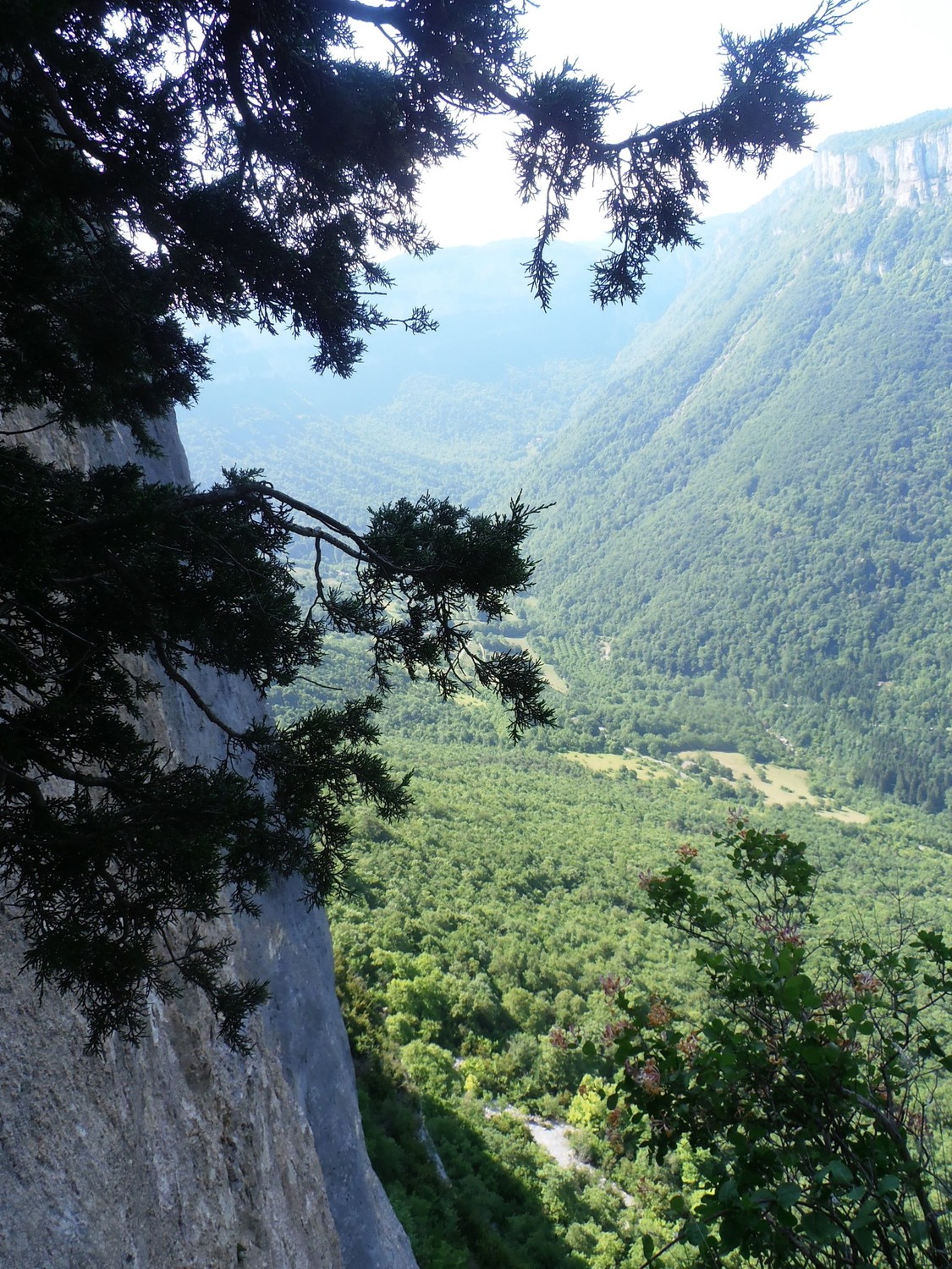 Combe laval vue de la voie