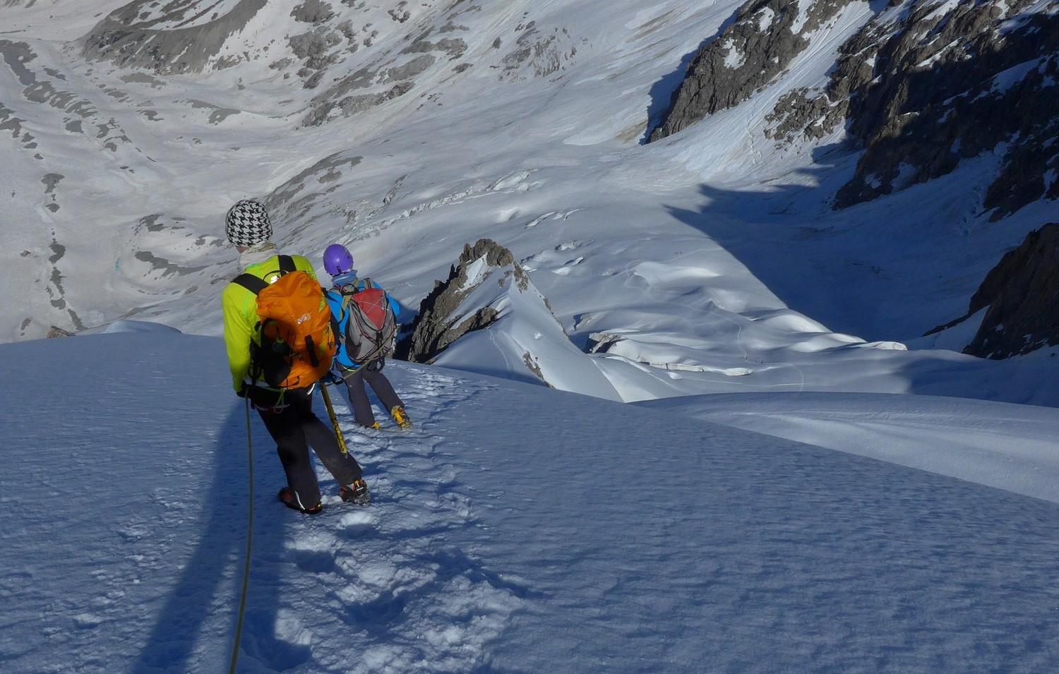 Pte. Isabelle/Le haut de l’arête