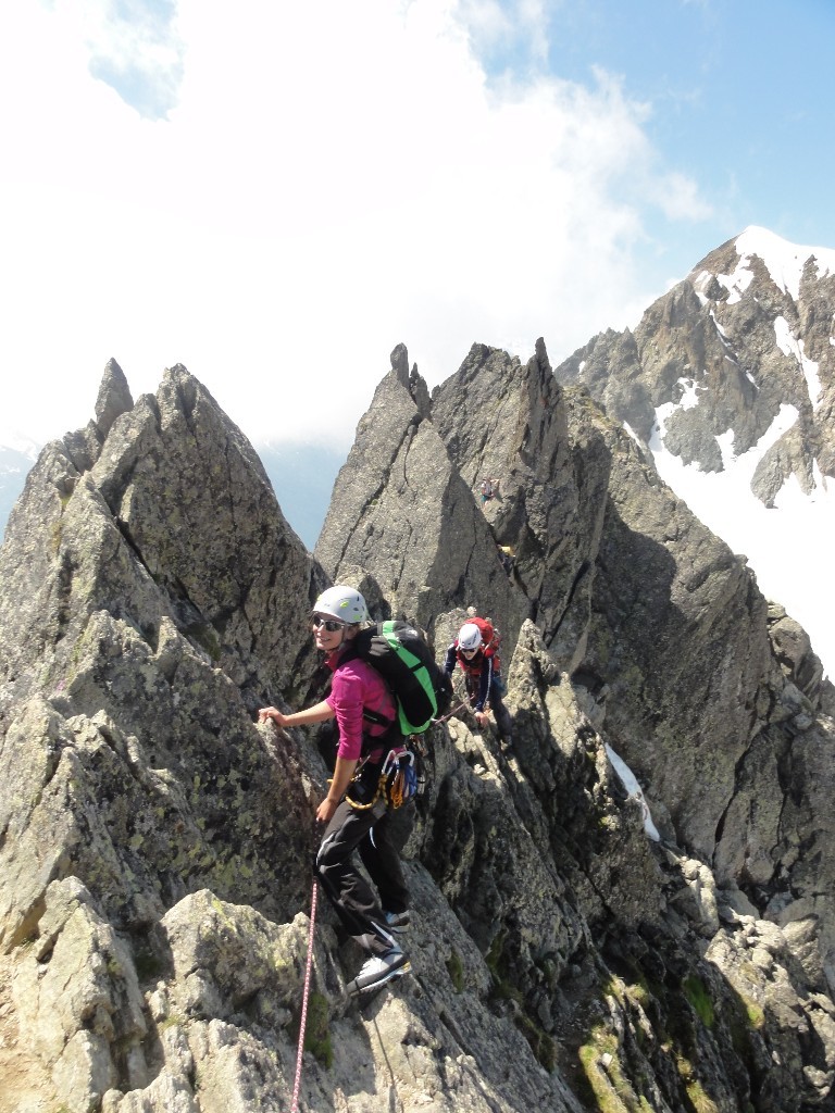 Sur l'arête