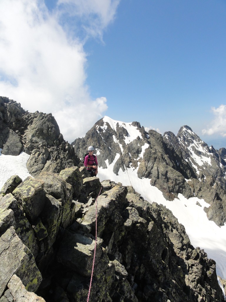 Sur l'arête