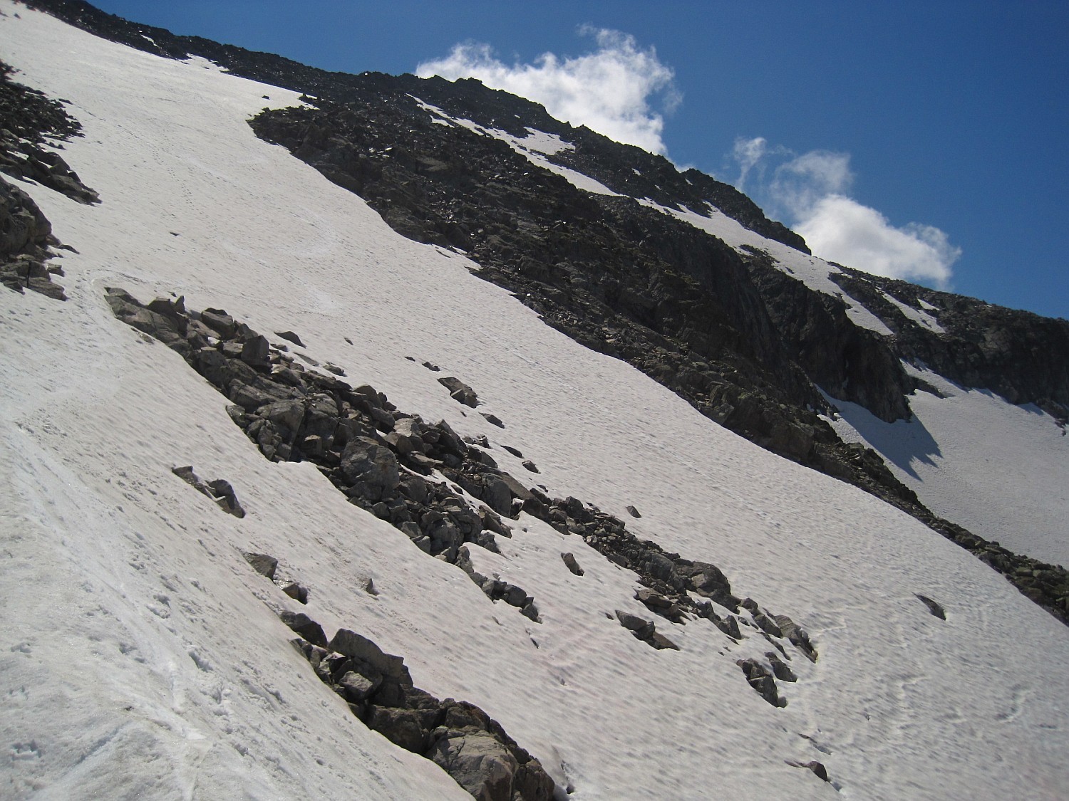 Descente du Toit Nord