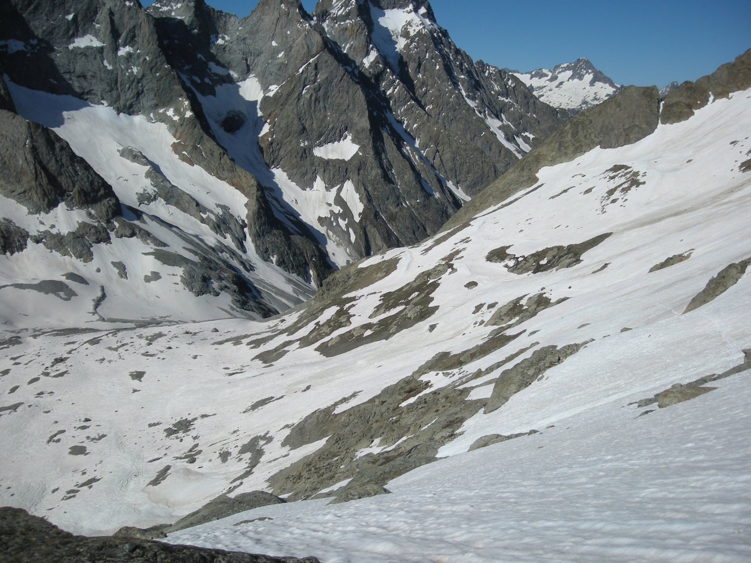 descente vers le refuge