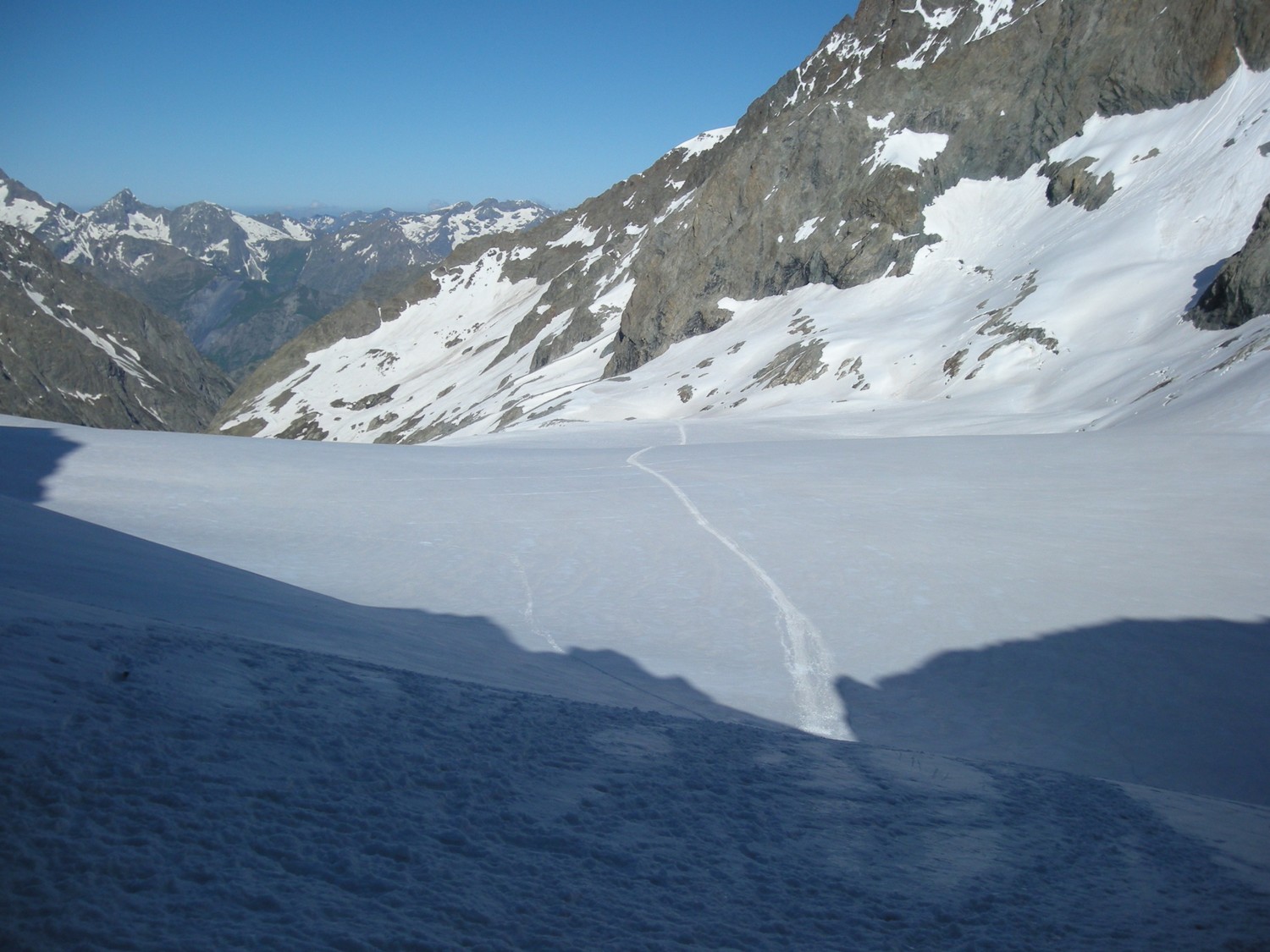le glacier de selle