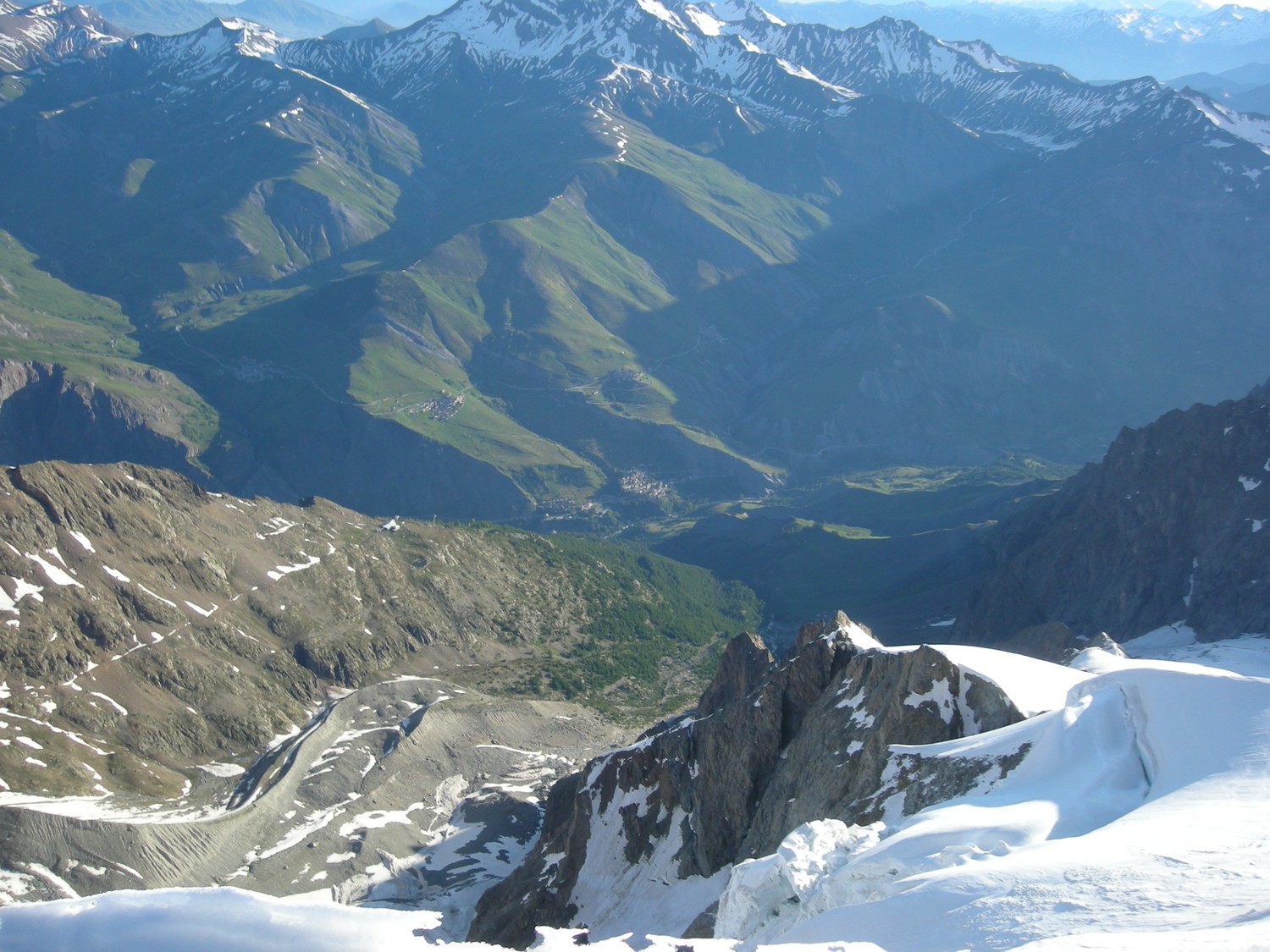 en bas La Grave