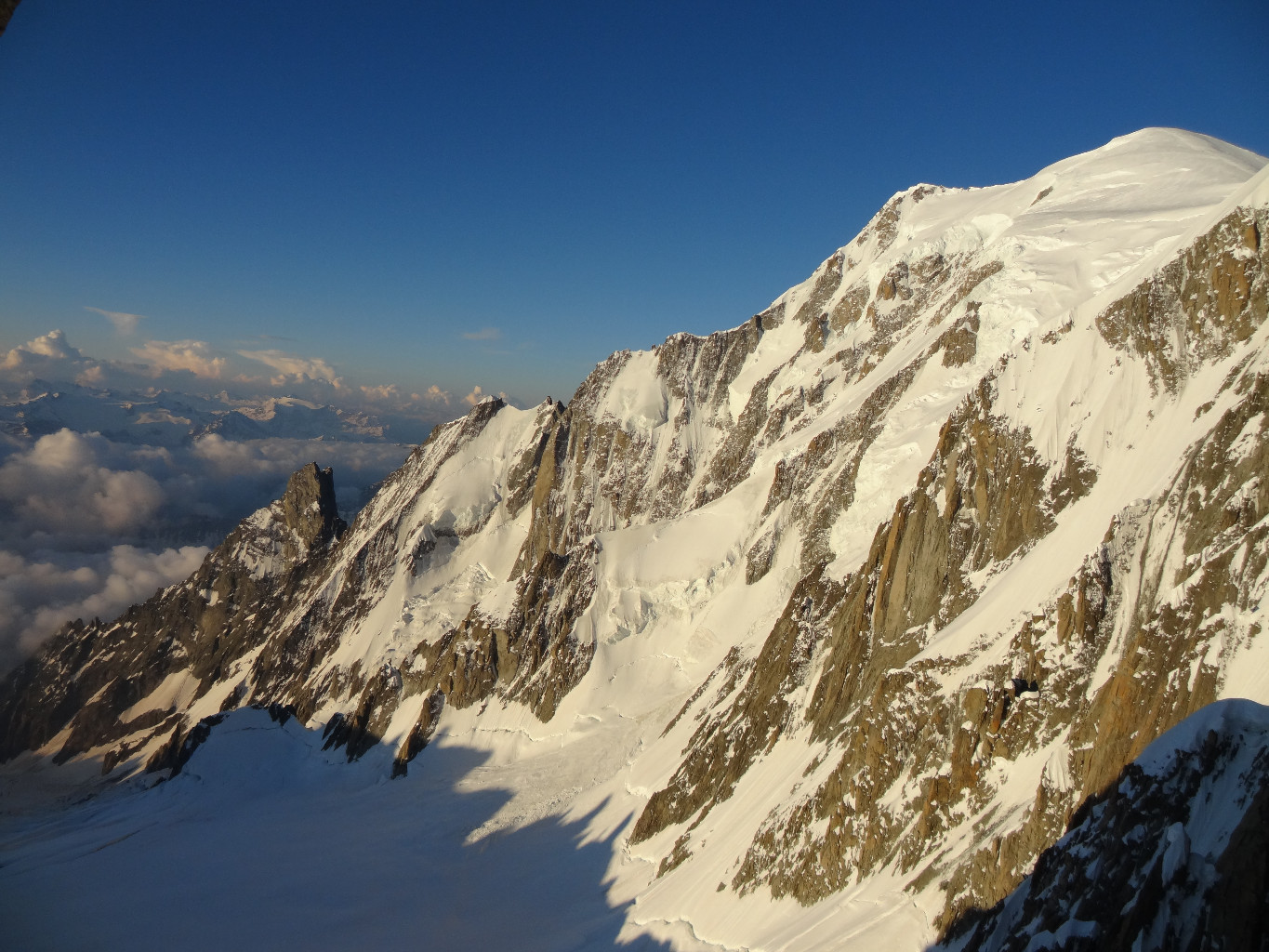 Mont Blanc versant Brenva