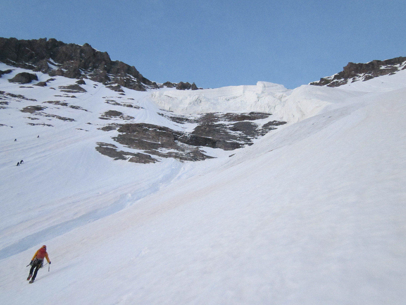 La Face depuis le Col