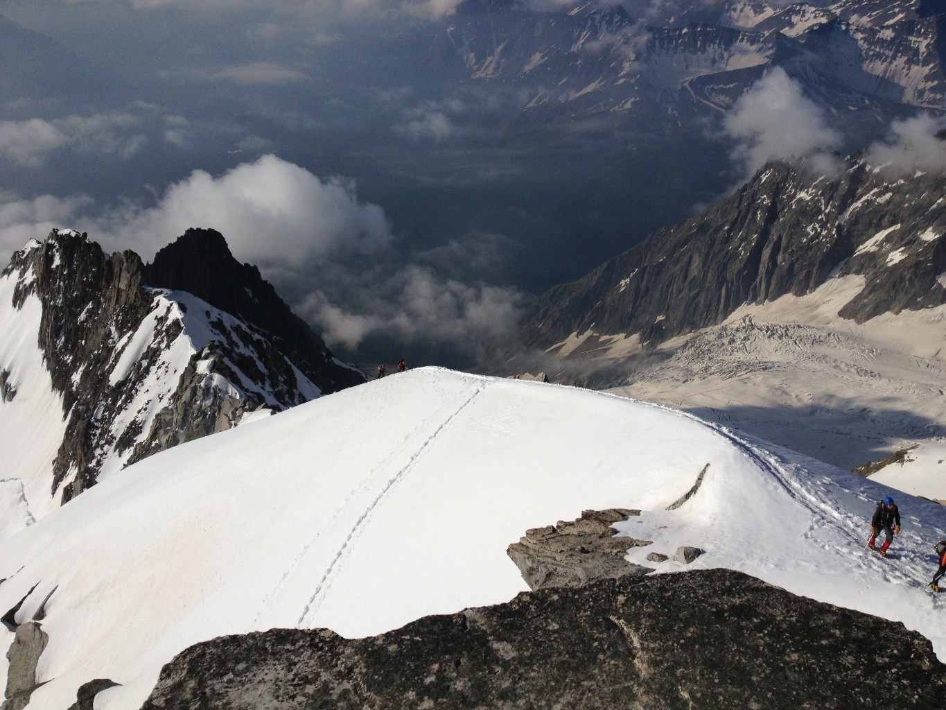 Voie normale de la Tour Ronde