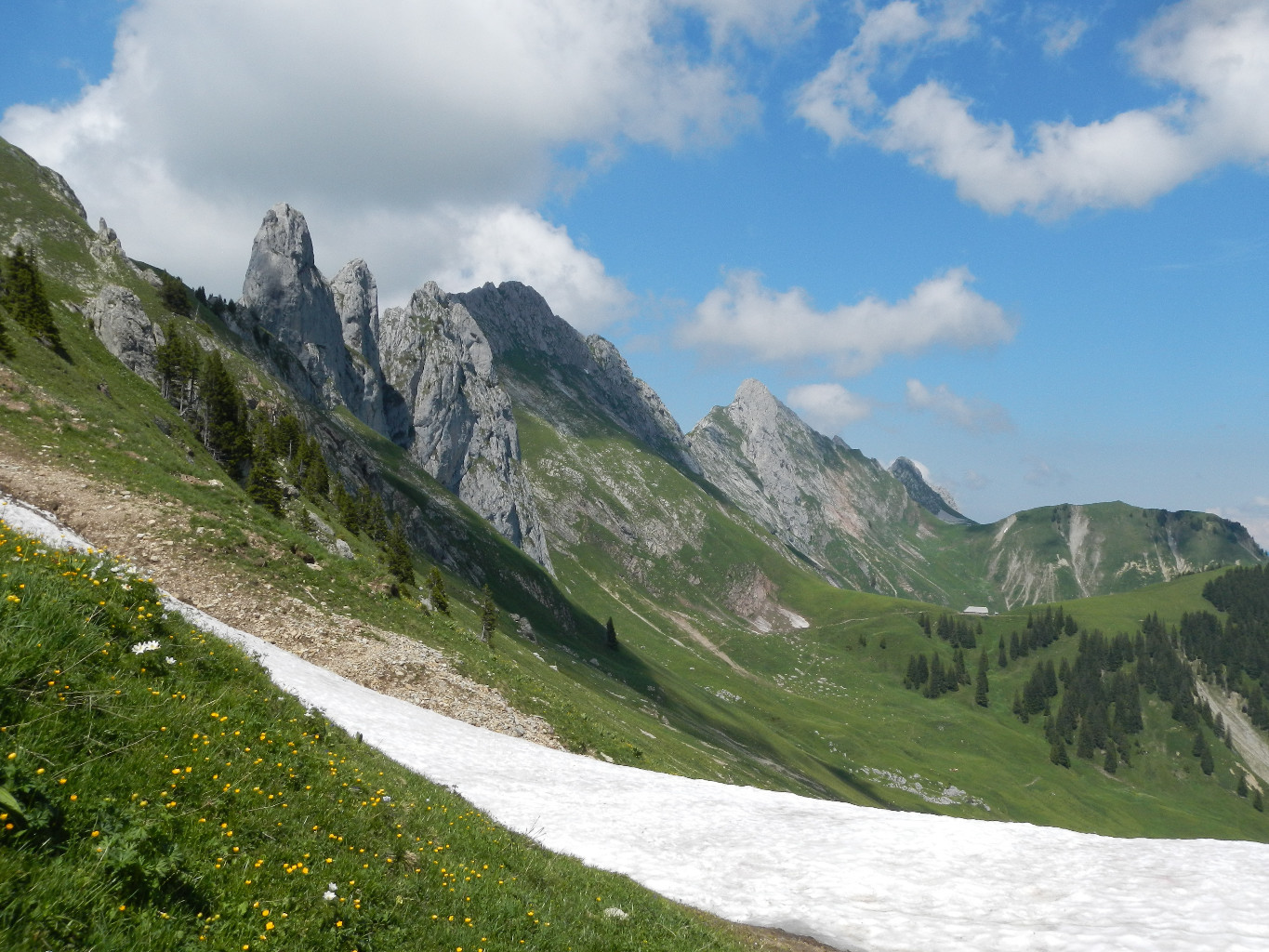 Les Pucelles, Dent de Savigny, Dent de Ruth