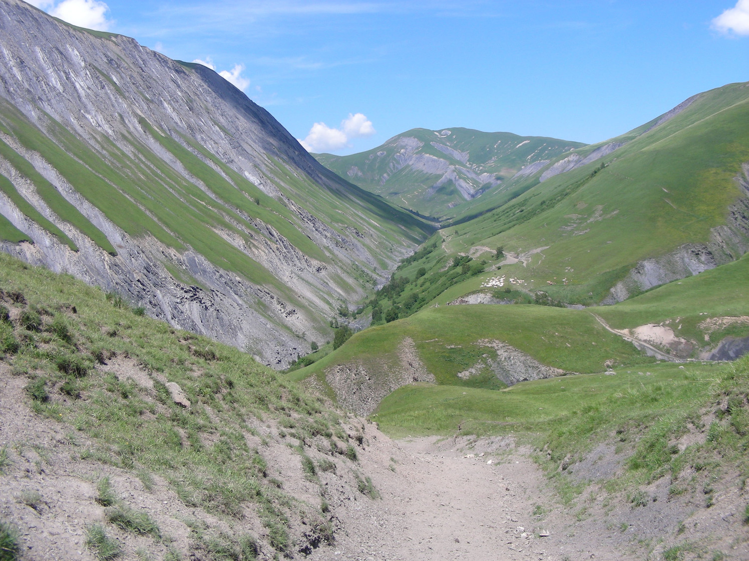 L'interminable vallon de la Valette