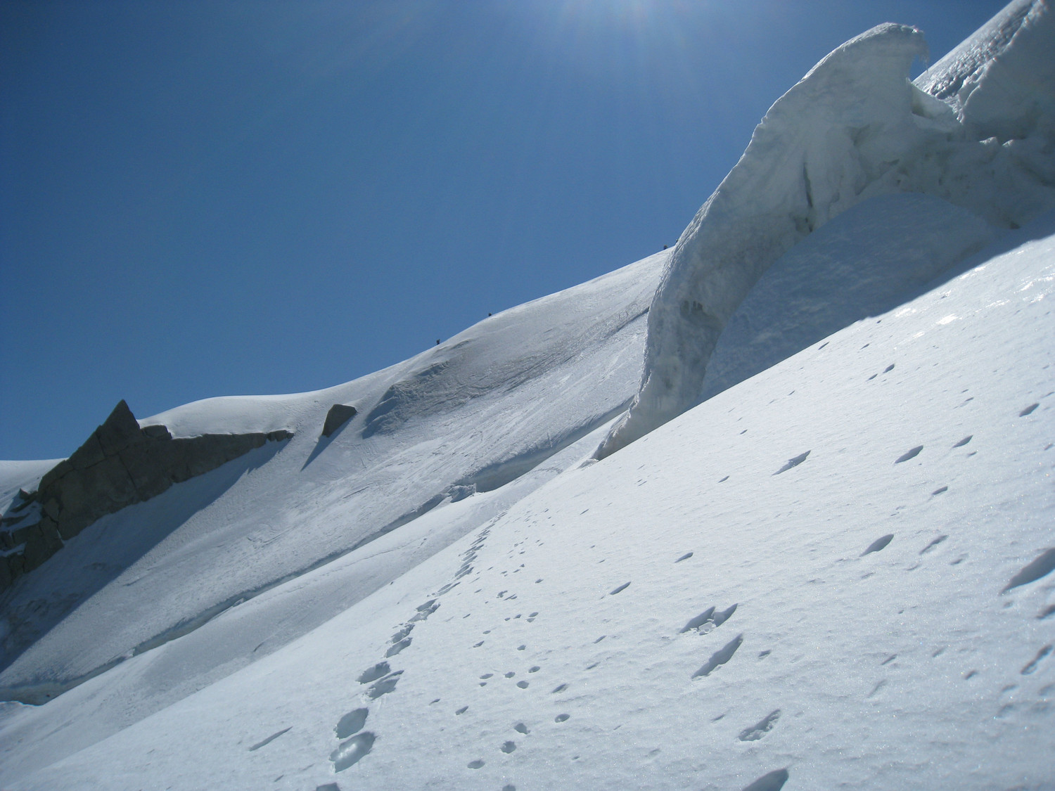 Sortie sur l'arete
