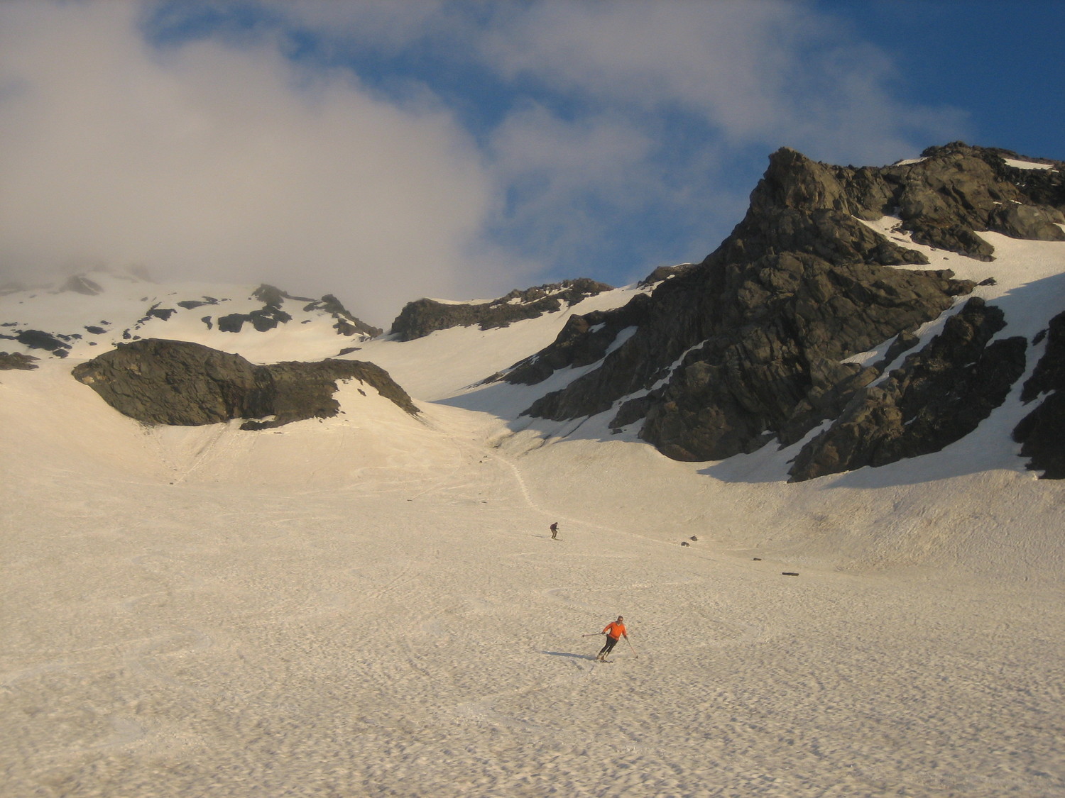 Bas de la descente