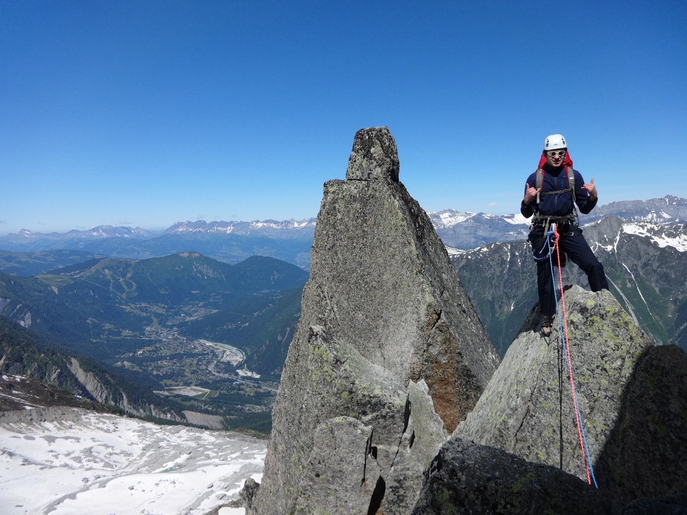 début de l'arête