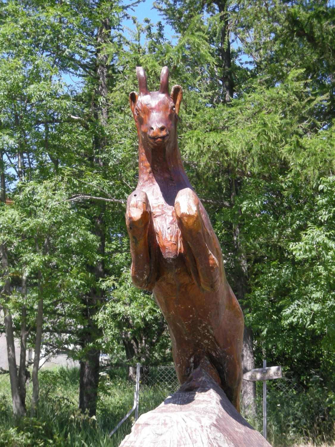 Le fameux chamois de La Grave