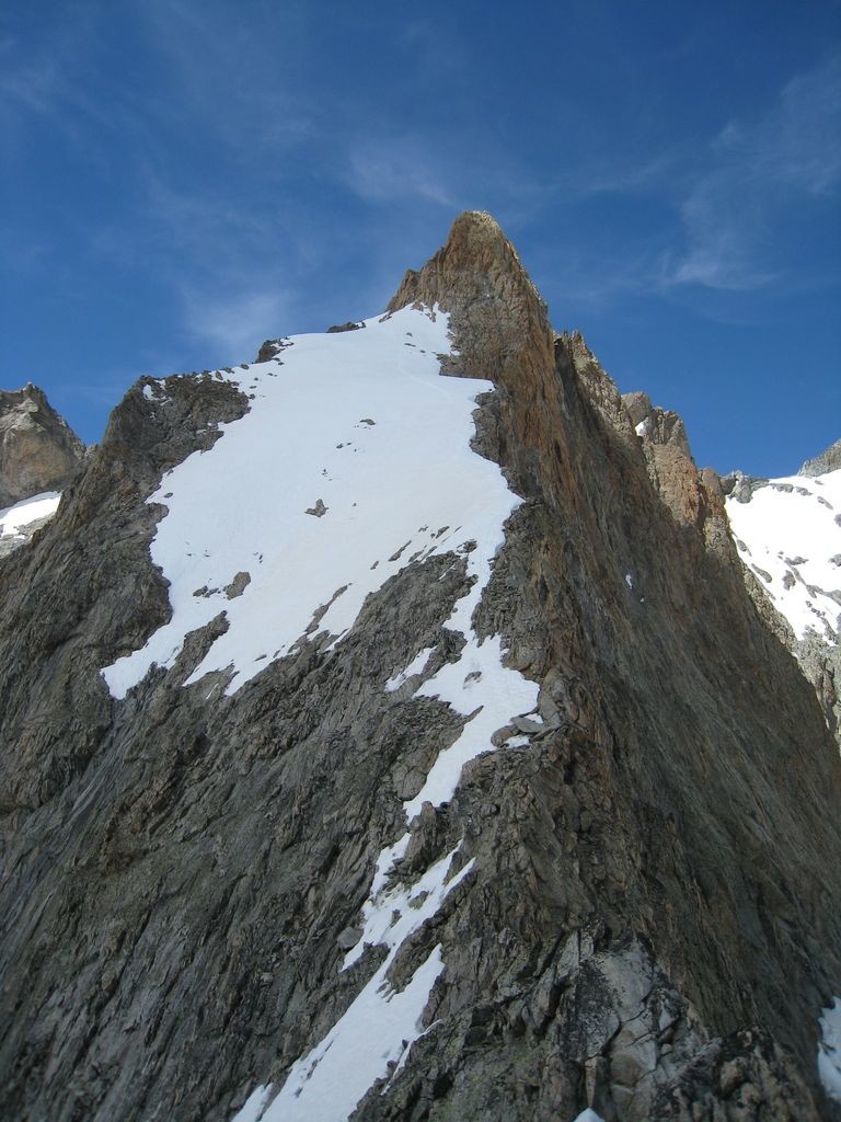 L'arête sud de la Pointe Thorant