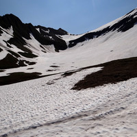 Col du Ban Darrey versant vallon de la Combette
