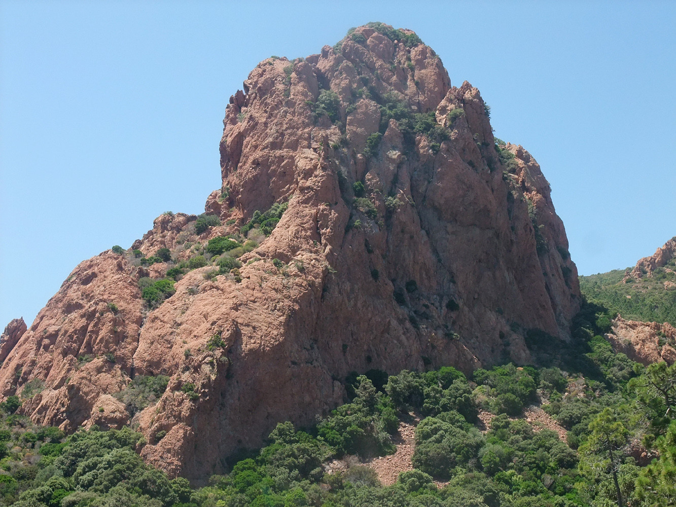 Rocher St Barthelemy, face E