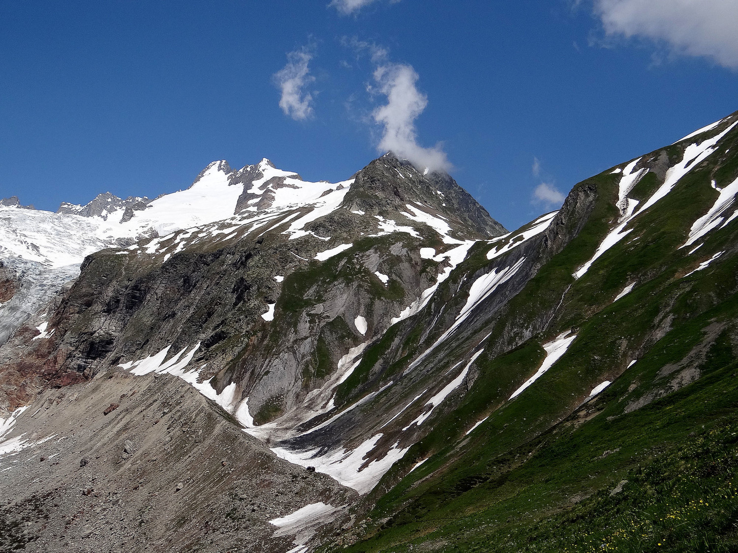 Col du Petit Ferret versant italien