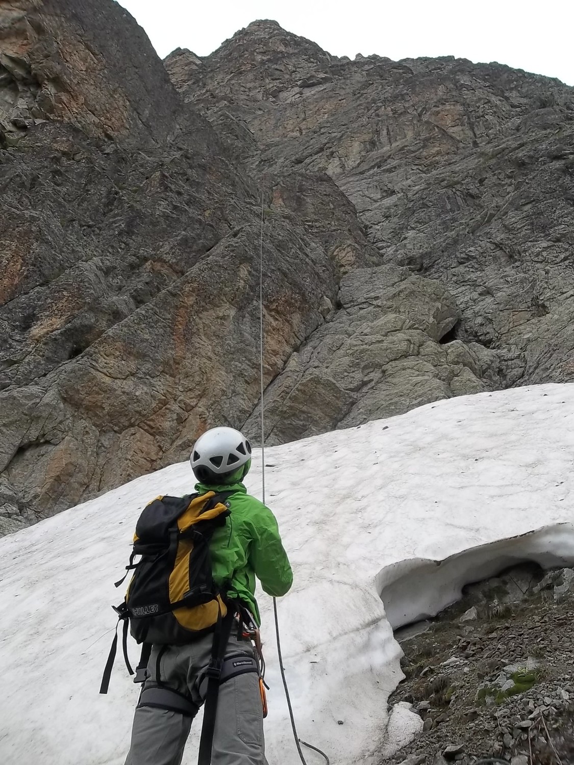 rappels sous la pluie...