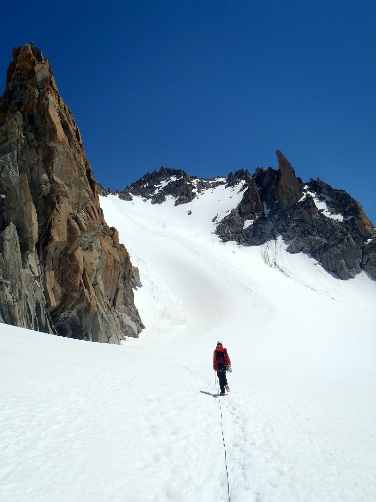 Montée au Col Supérieur du Tour