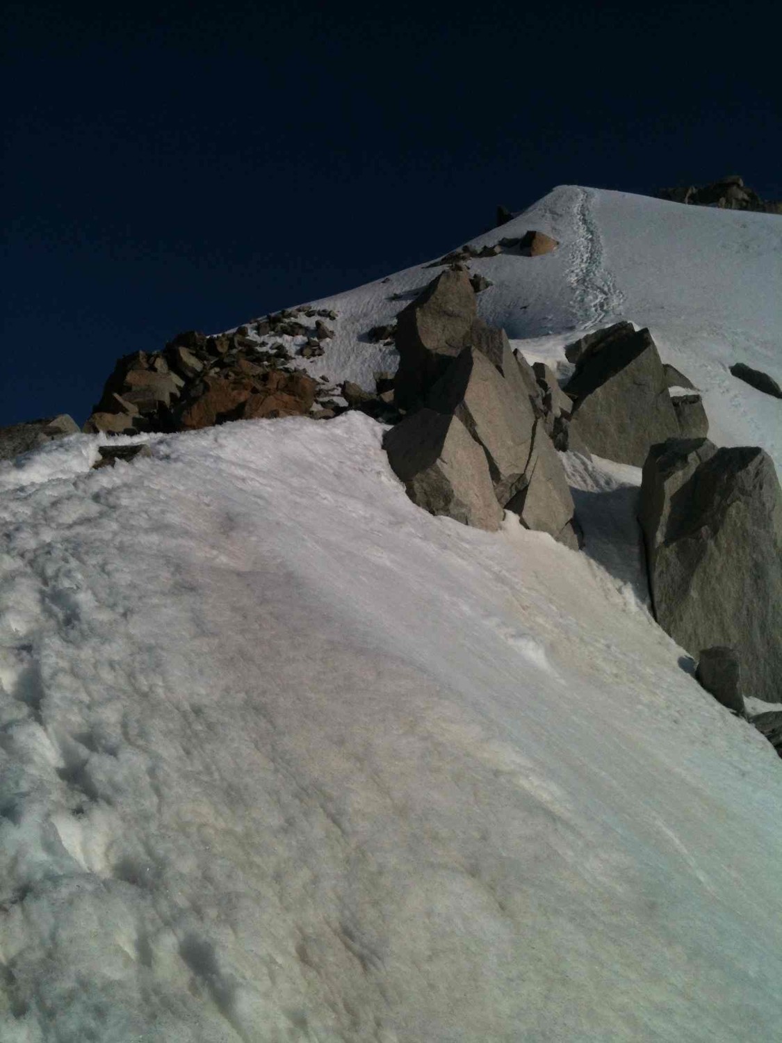 Sur l'arête