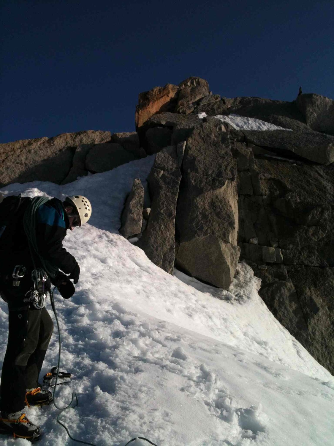 Sur l'arête