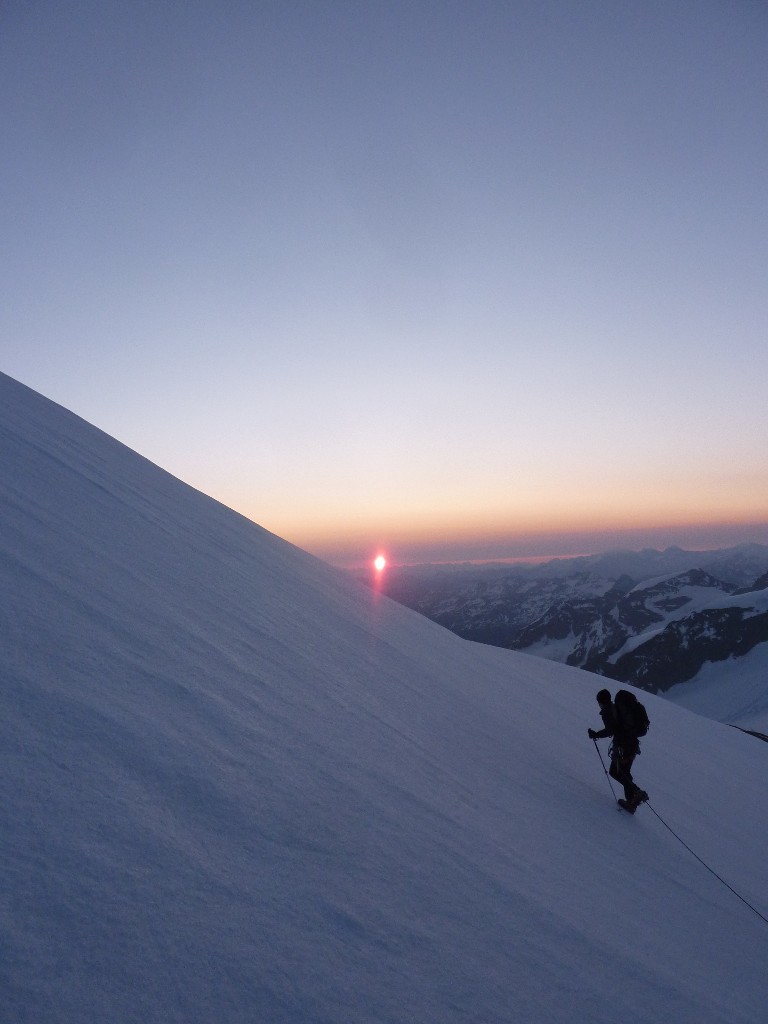 La montée avant la spallagrat