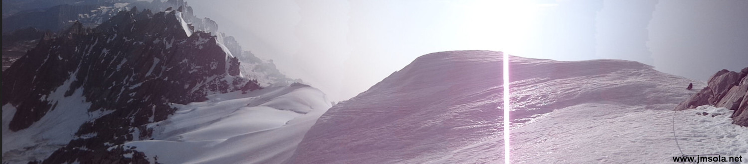 Sortie par la gauche: superbe mur de glace