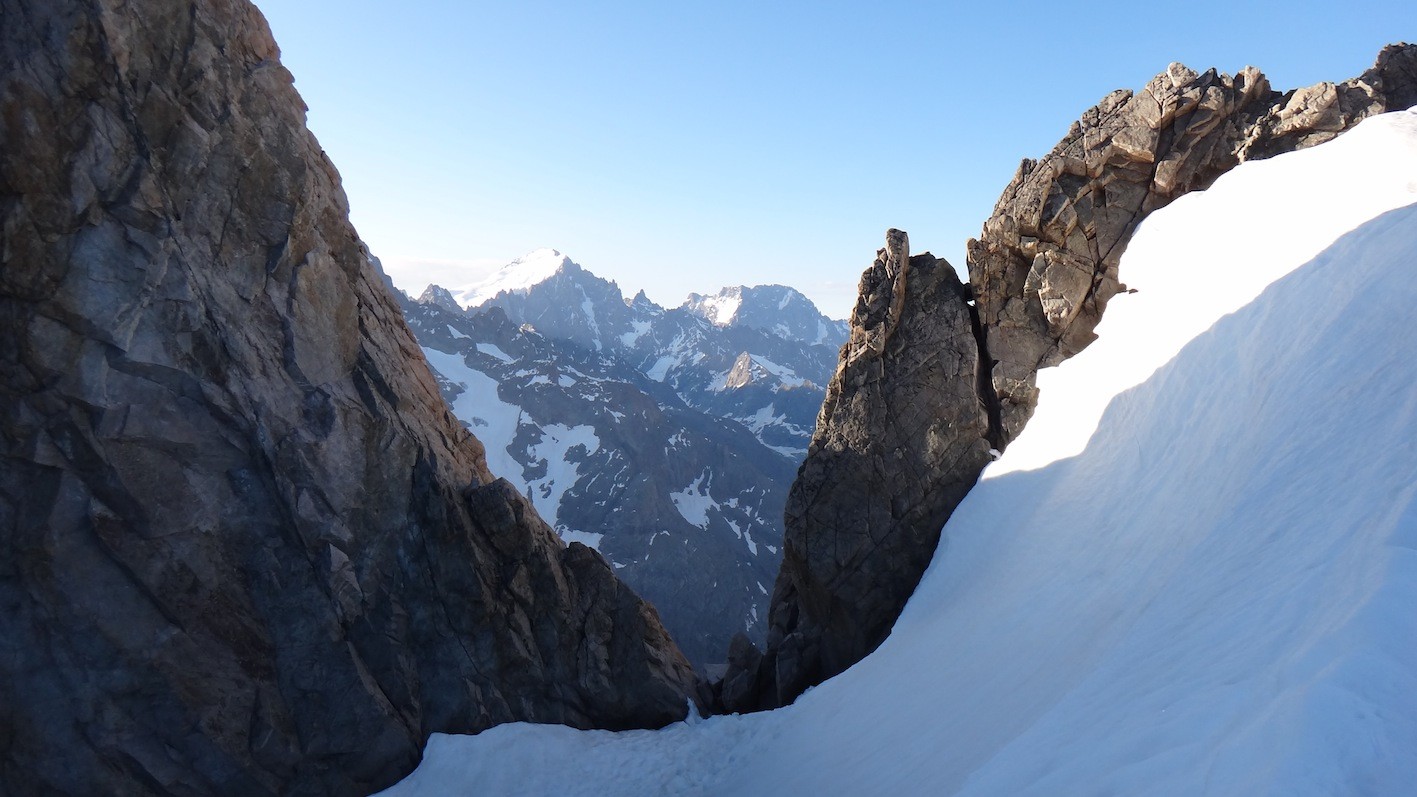 Tête sud du Replat 3428m col du replat