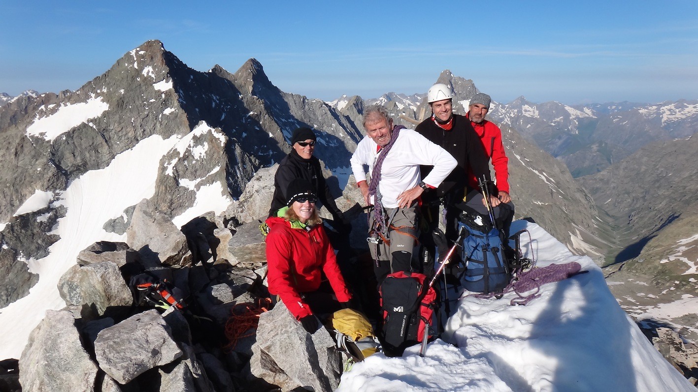 Tête sud du Replat 3428m.sommet