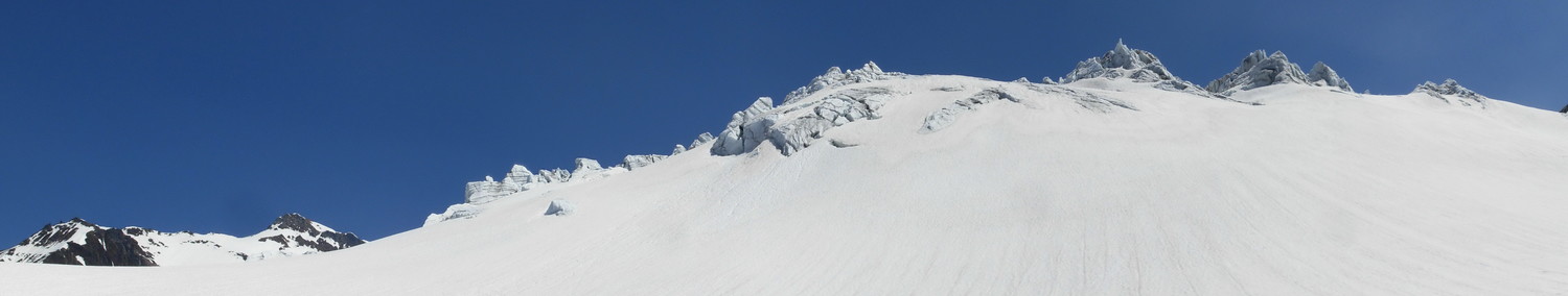 il Sustenhorn e le torri di ghiaccio dello Steingletscher
