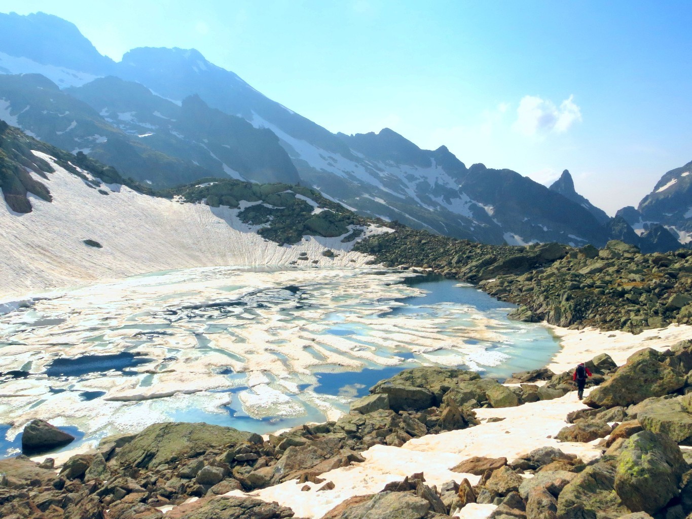 Le Lac Mort perd son pelage d'hiver