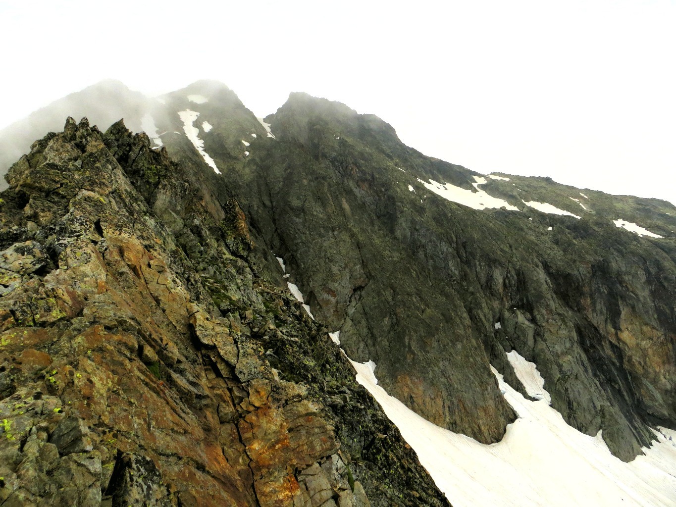 Arête WSW du Gélas