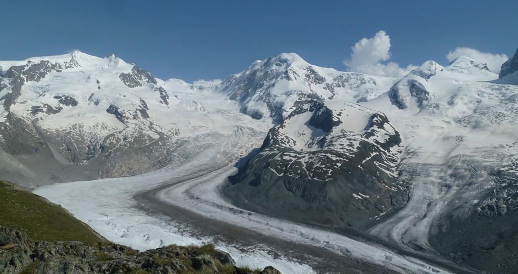 Panoramica sul Monte Rosa