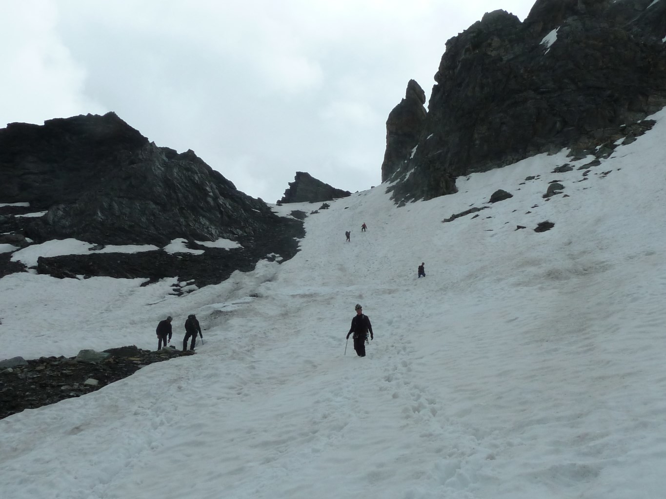 Descente du Col du Pigne