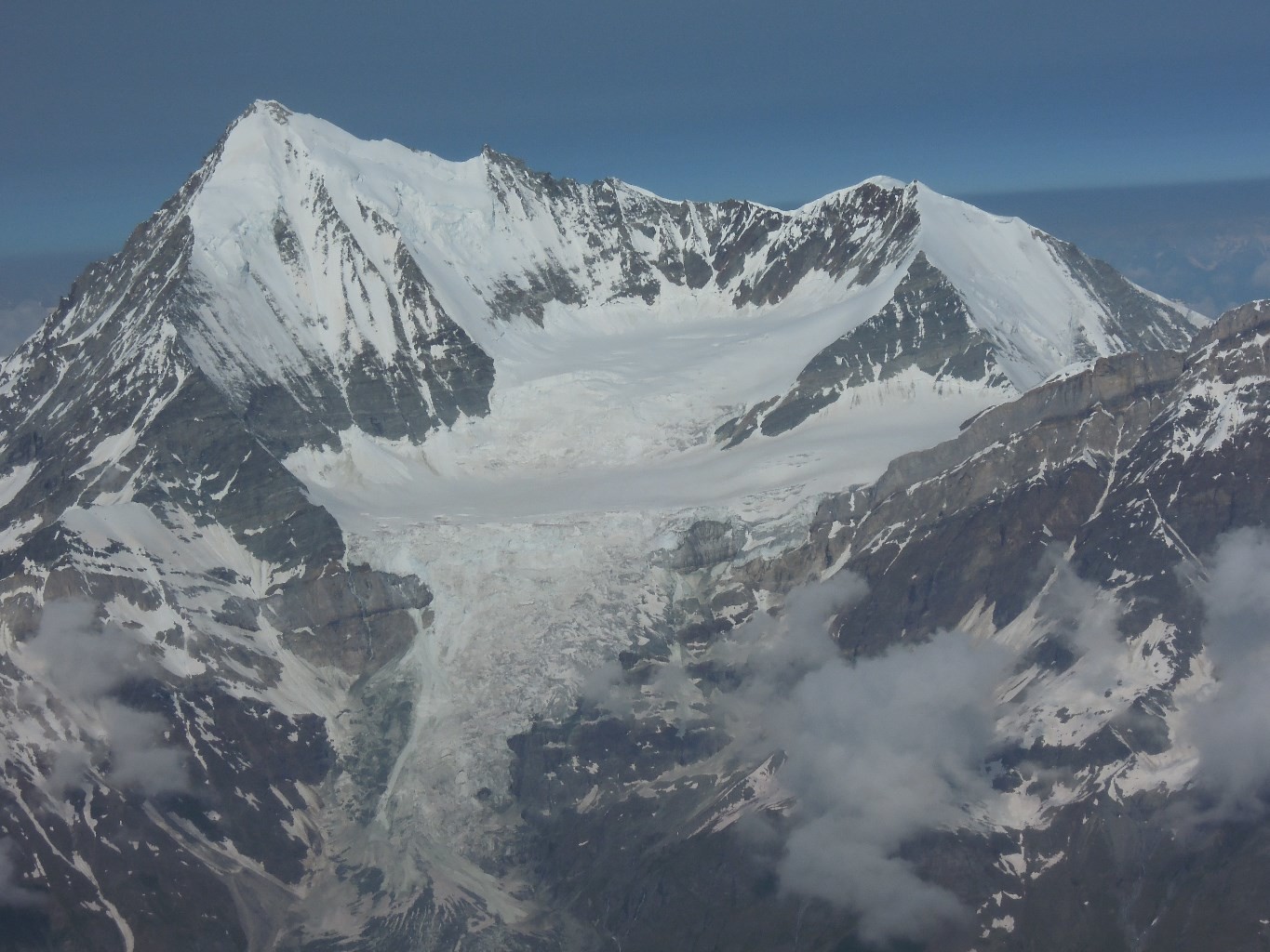 Weisshorn face E, pensée pour Christophe le mutant