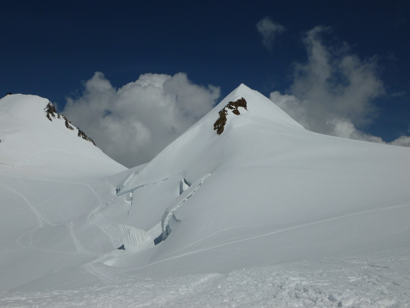 Punta Parrot dal colle del Lys